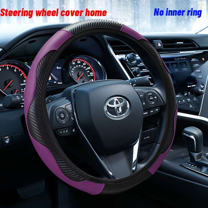 Car Steering Wheel Cover Pink