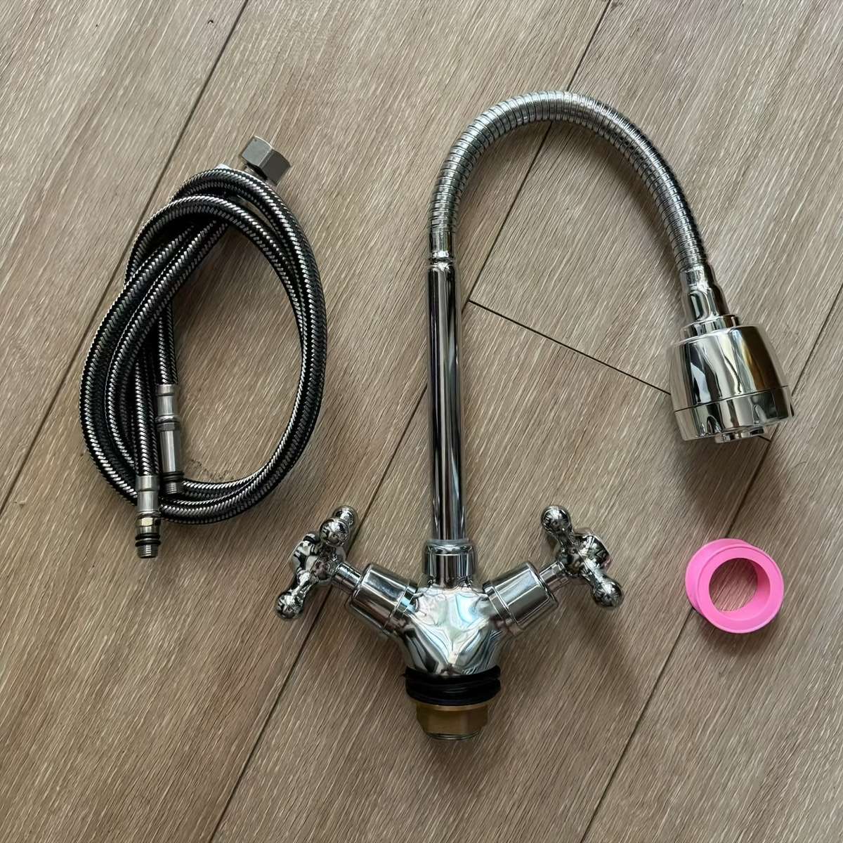 Faucet Electroplating Model With 60Cm Hose G1 2