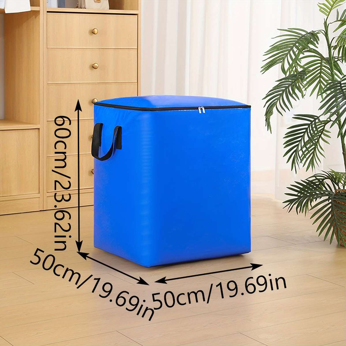 College Style Fabric Storage Bag Size L