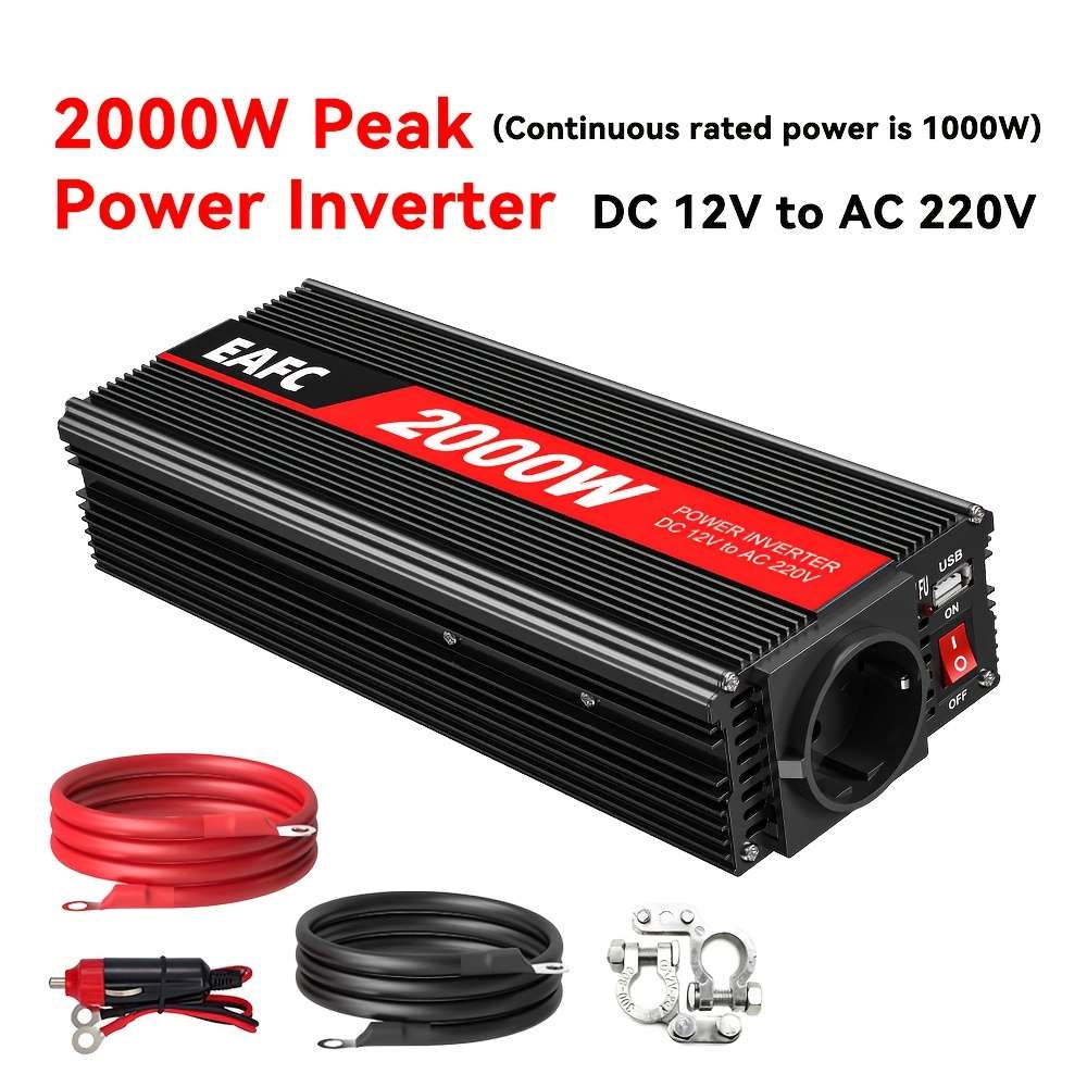 Inverter Items Rated Power 1000W Style12V