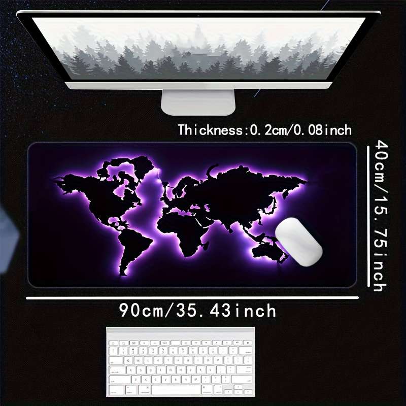 Mouse Pad Size 23.62X11.81Inch
