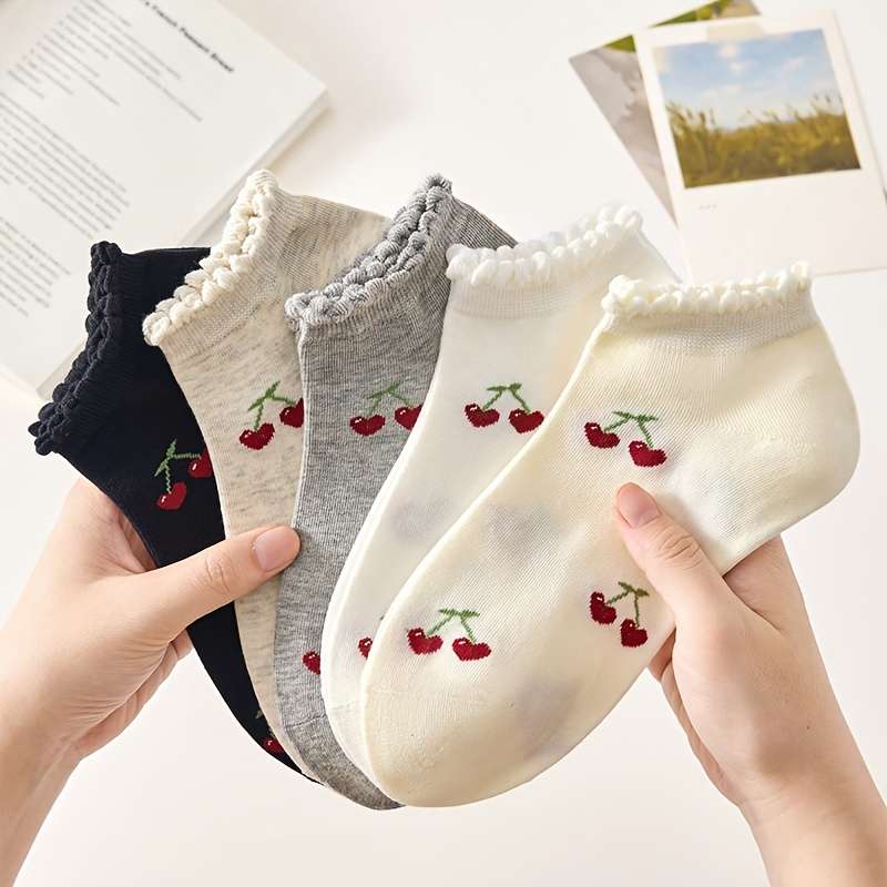 Women S Socks Color Random Color 5Pairs Size Onesize