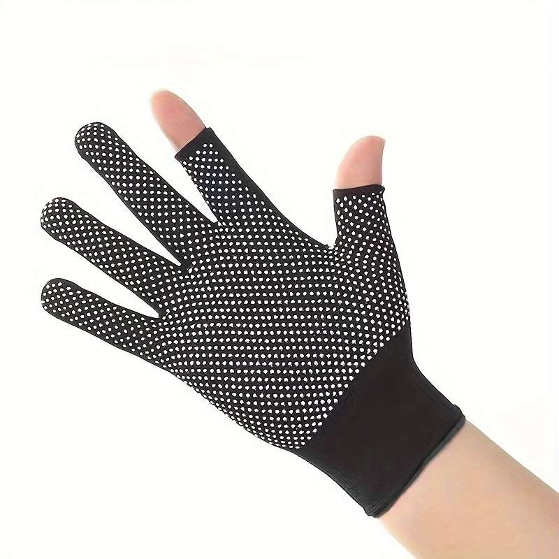 Work Gloves Color Gray Full Finger 2 Pairs