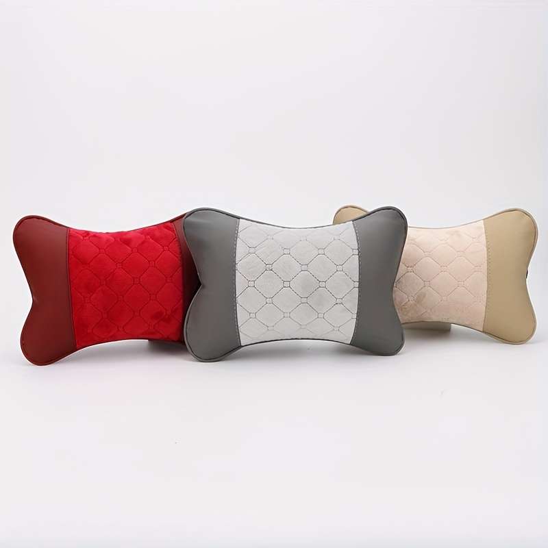 Car Seat Cushion Beige 2Pcs