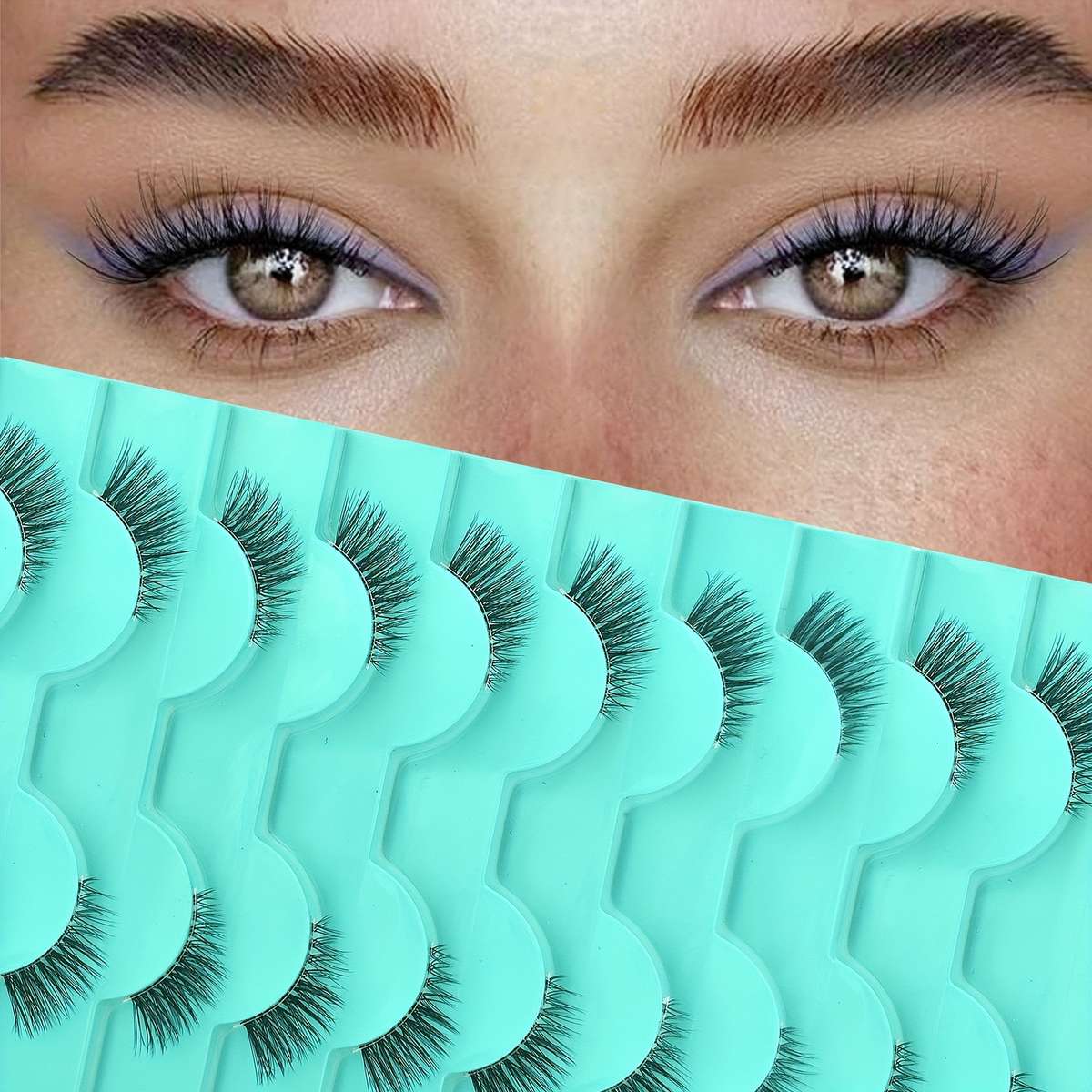 False Eyelashes Model Yh 801 5 White