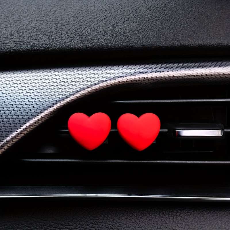 Car Interior Decor Color Pink 2Pc
