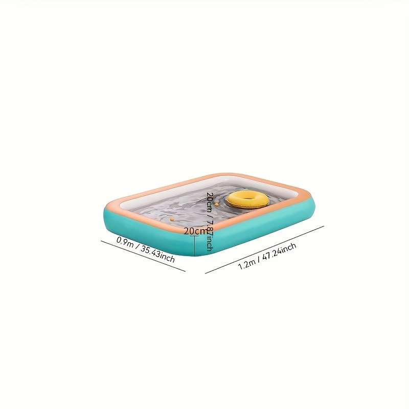 Swimming Pool Model Green Orange Pool 150Cm59In