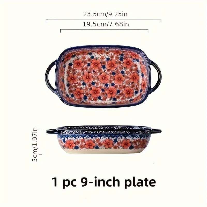 Bowl Style Black Plum Baking Tray