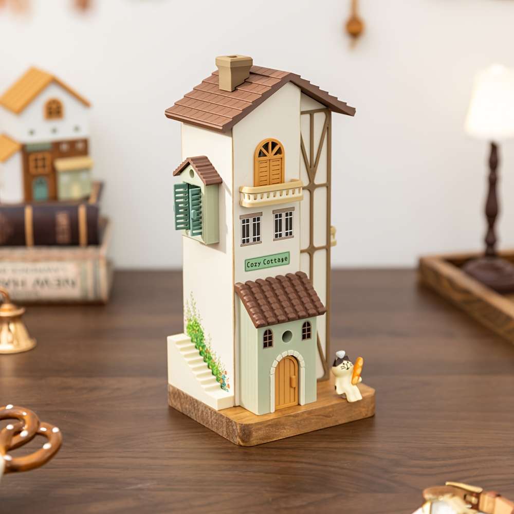 Building Toy Architectural Model Toy Set Items Inn Ornament