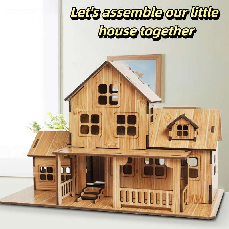 Building Toy Architectural Model Toy Set Style Anime House