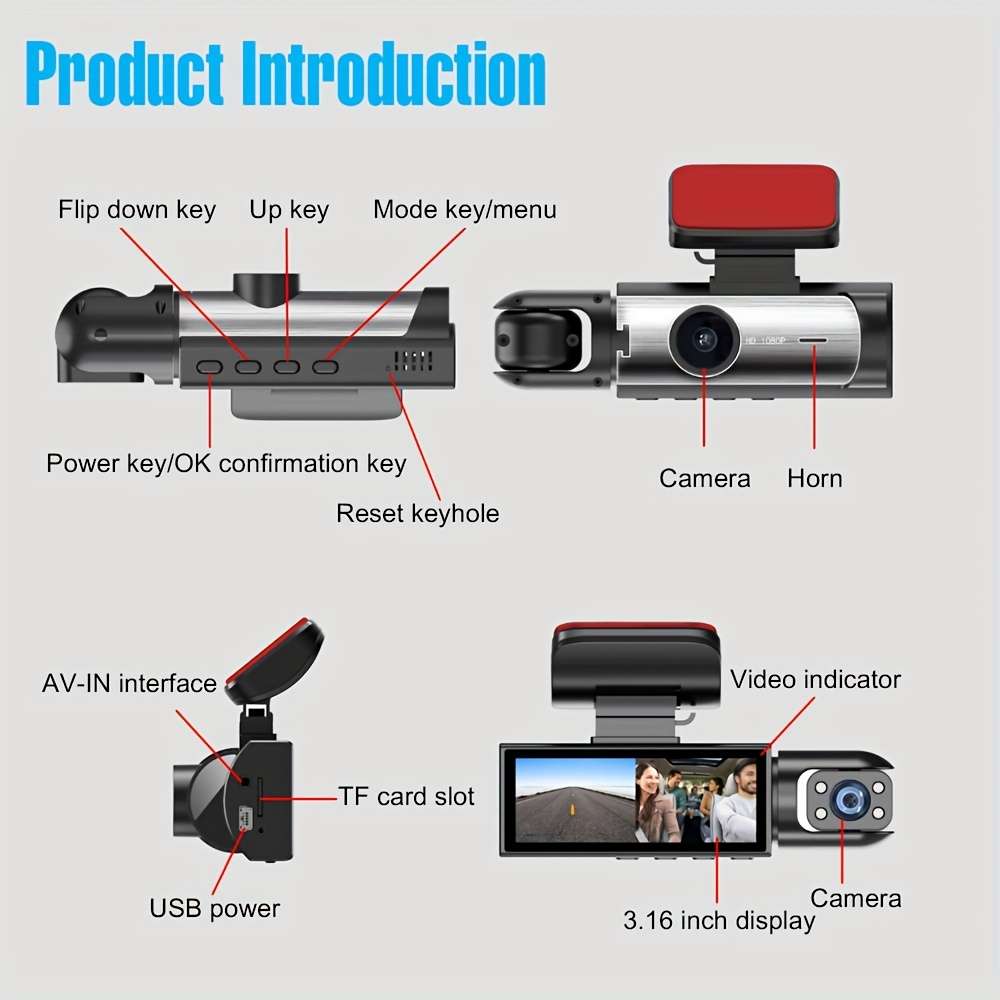 Dashcam Model D50