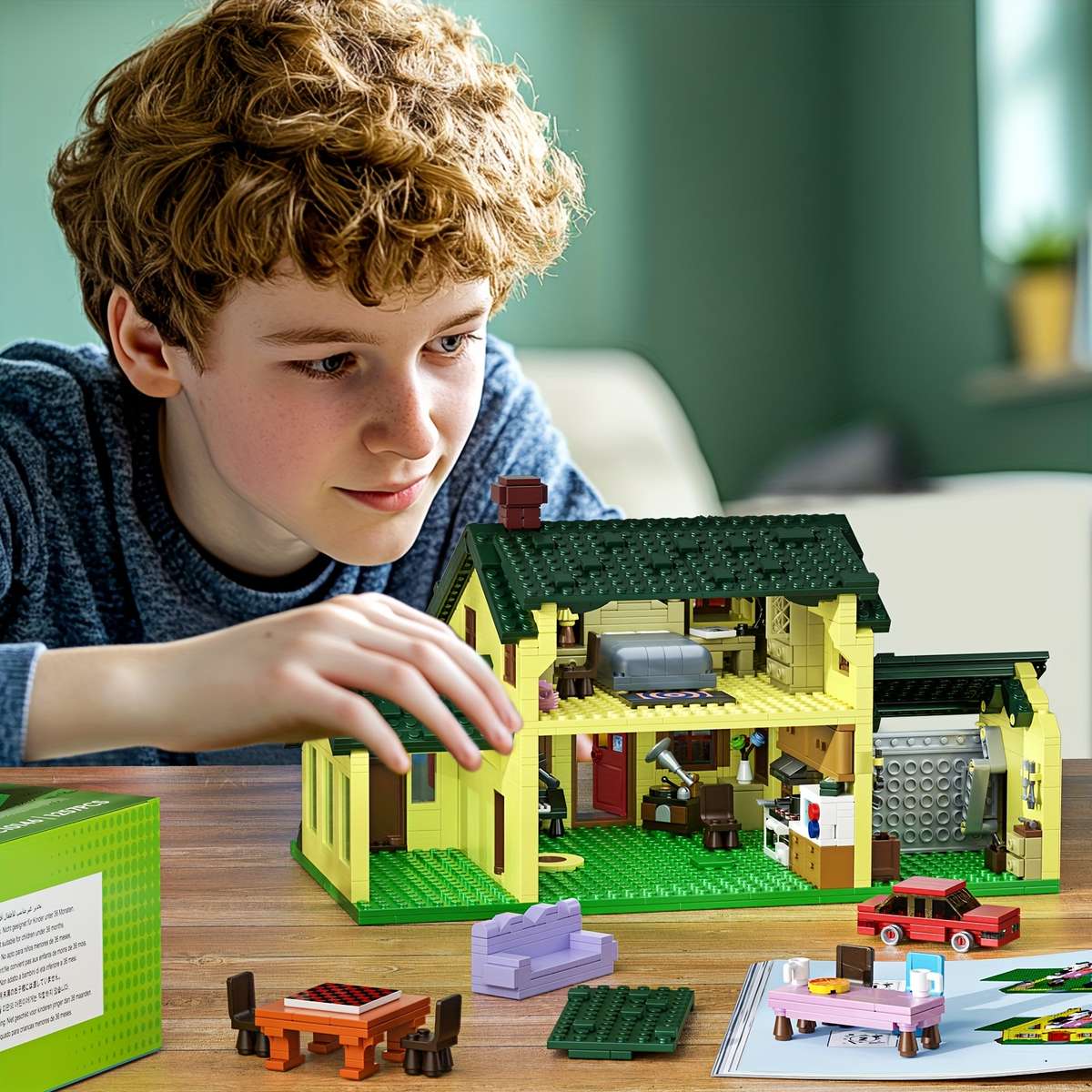 Building Toy Architectural Model Toy Set Style Family Guy