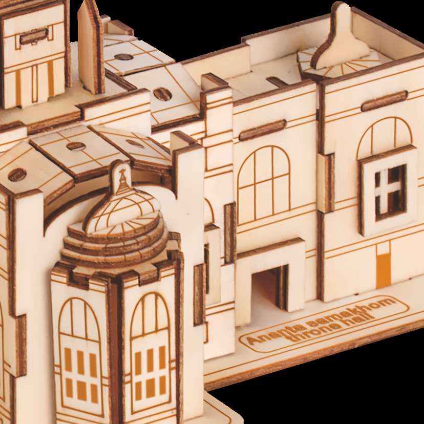 Building Toy Architectural Model Toy Set Style Thai Style Architecture A