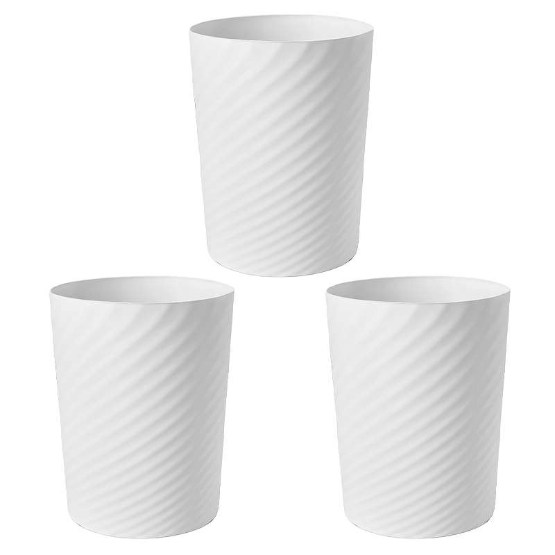 Garbage Can Color White