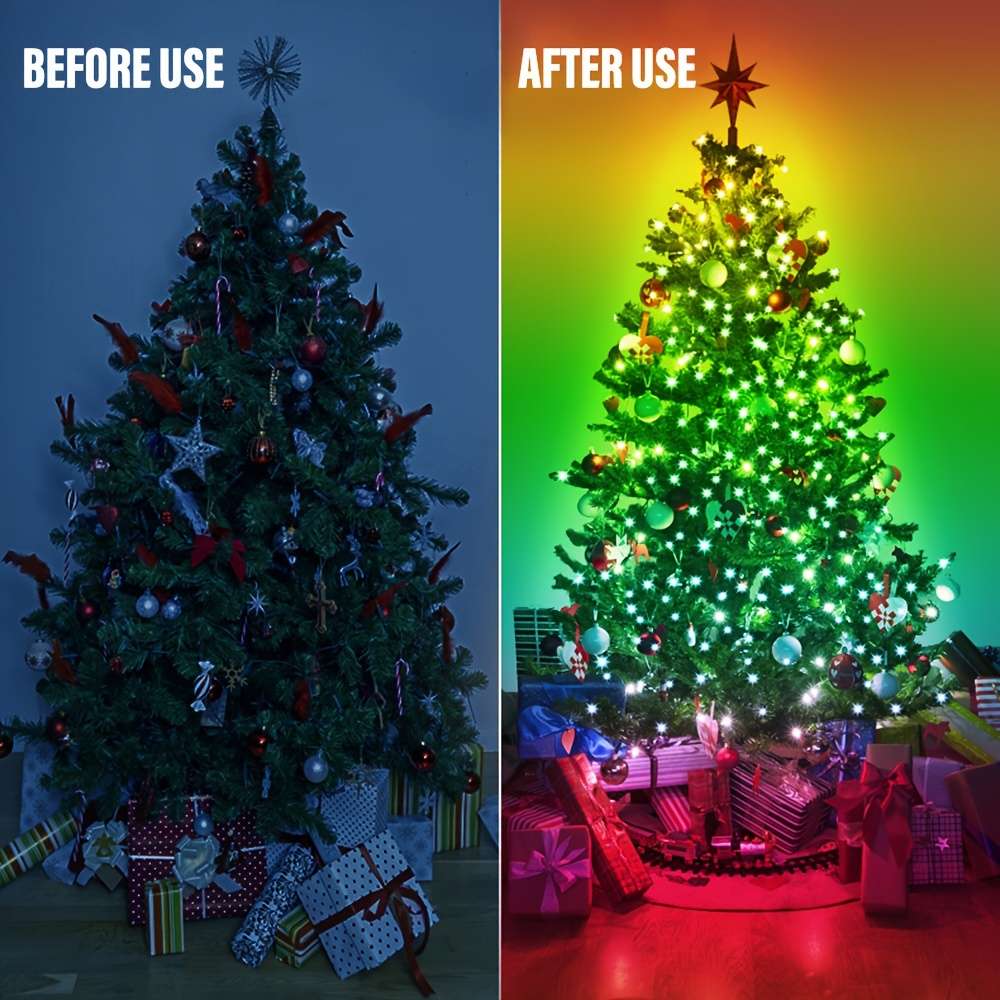 Christmas Lights Smart App Light String 5 Meters 50 Lights