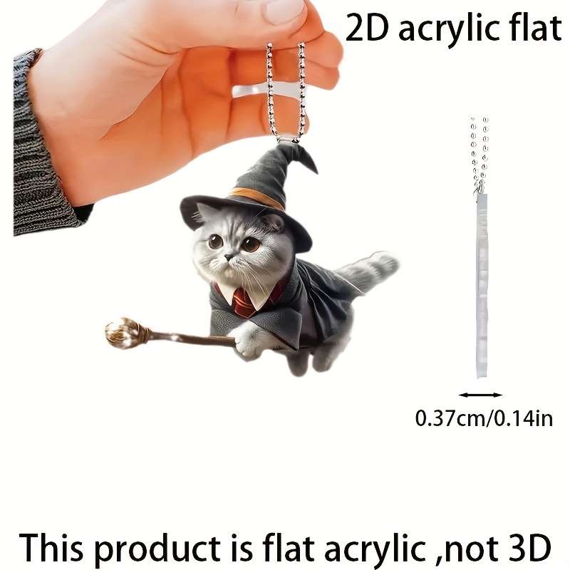 Car Interior Decor   Magic Cat Acrylic