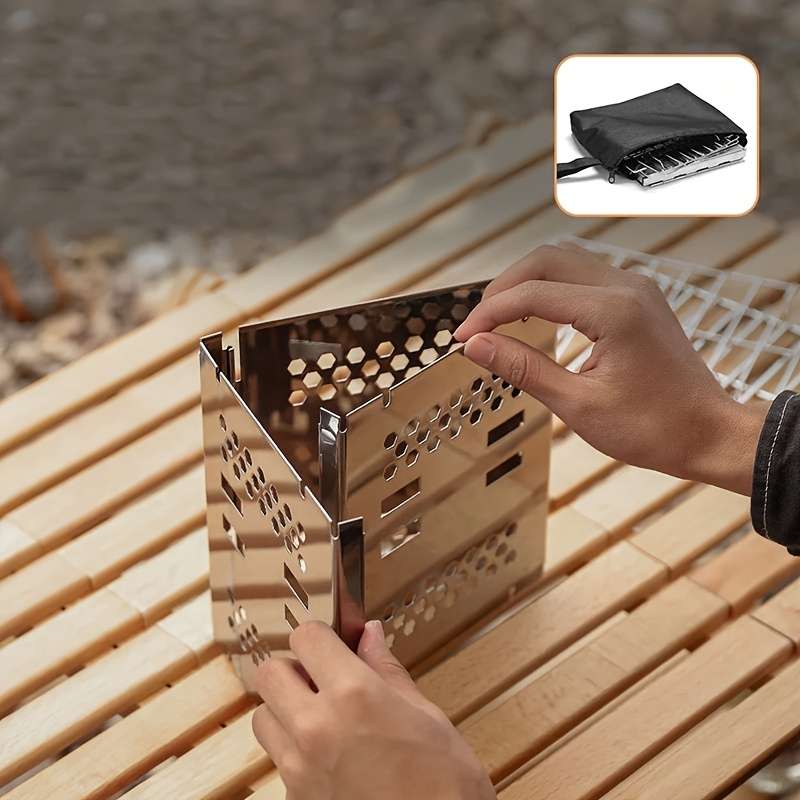 Barbecue Grill Color Silvery