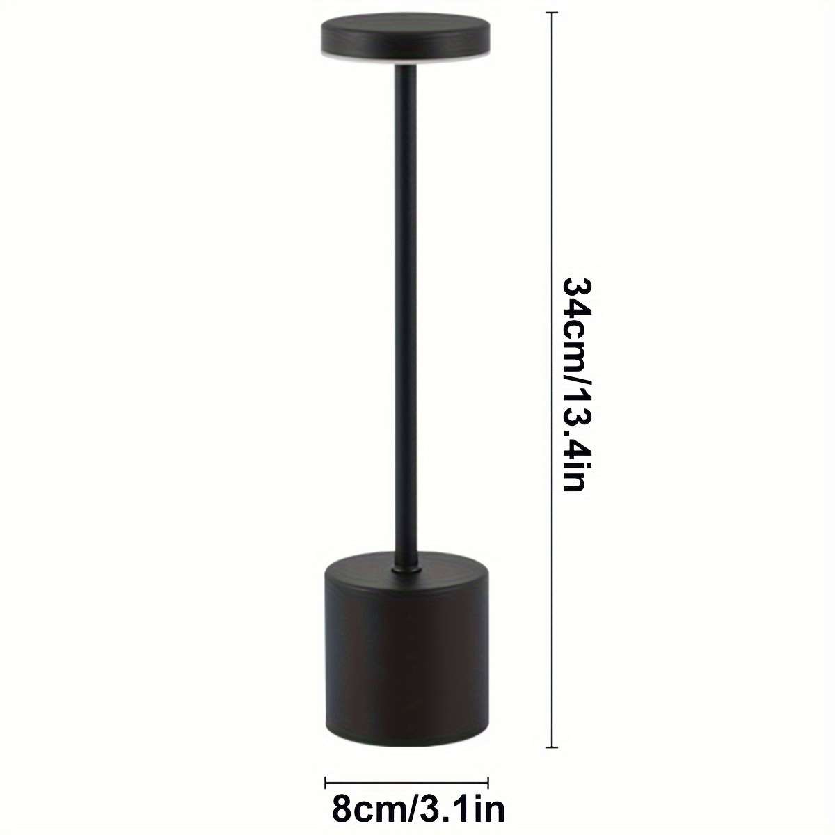 Desk Lamp Color 2Pcs  White