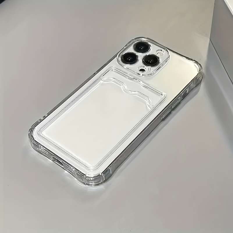 1Pc Transparent For iPhone 13 Phone Case Phone Cover