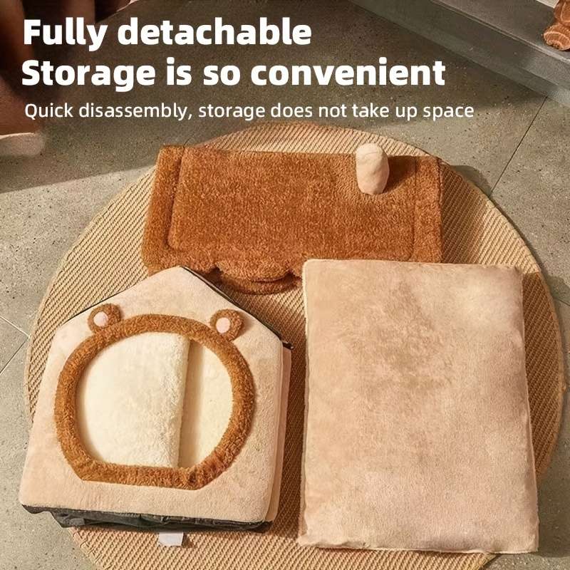 Pet supplies color A    Brown size Medium  40cmx 35cmx 38cm