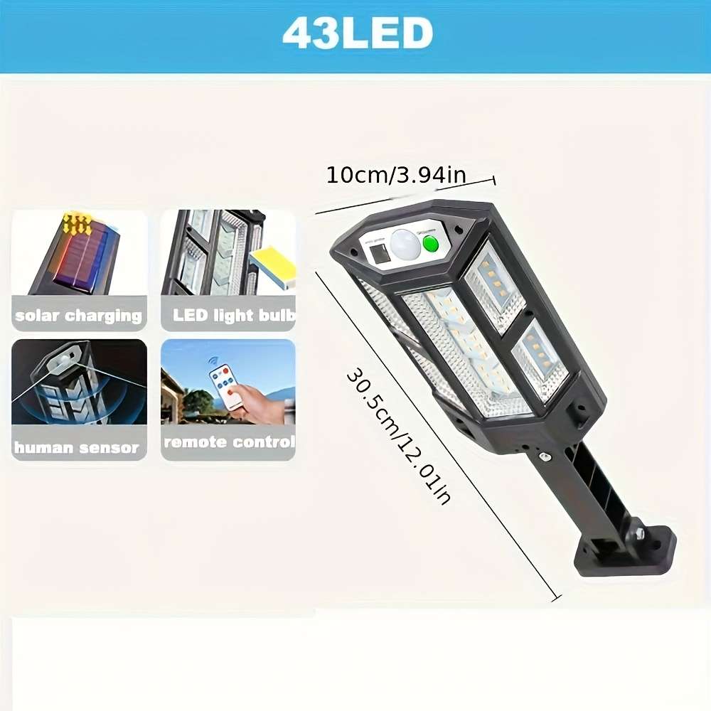 2pcs Outdoor Solar Light