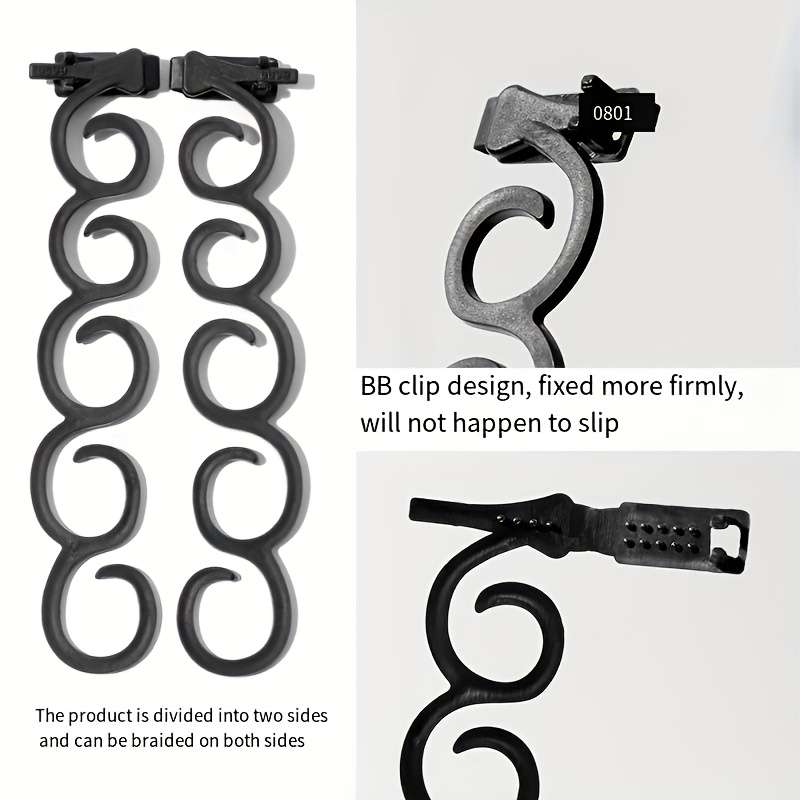 Hair Braiding Products Color Black Size2Pcs