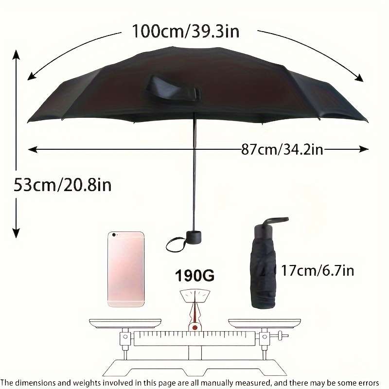 Umbrella Color Black Quantity