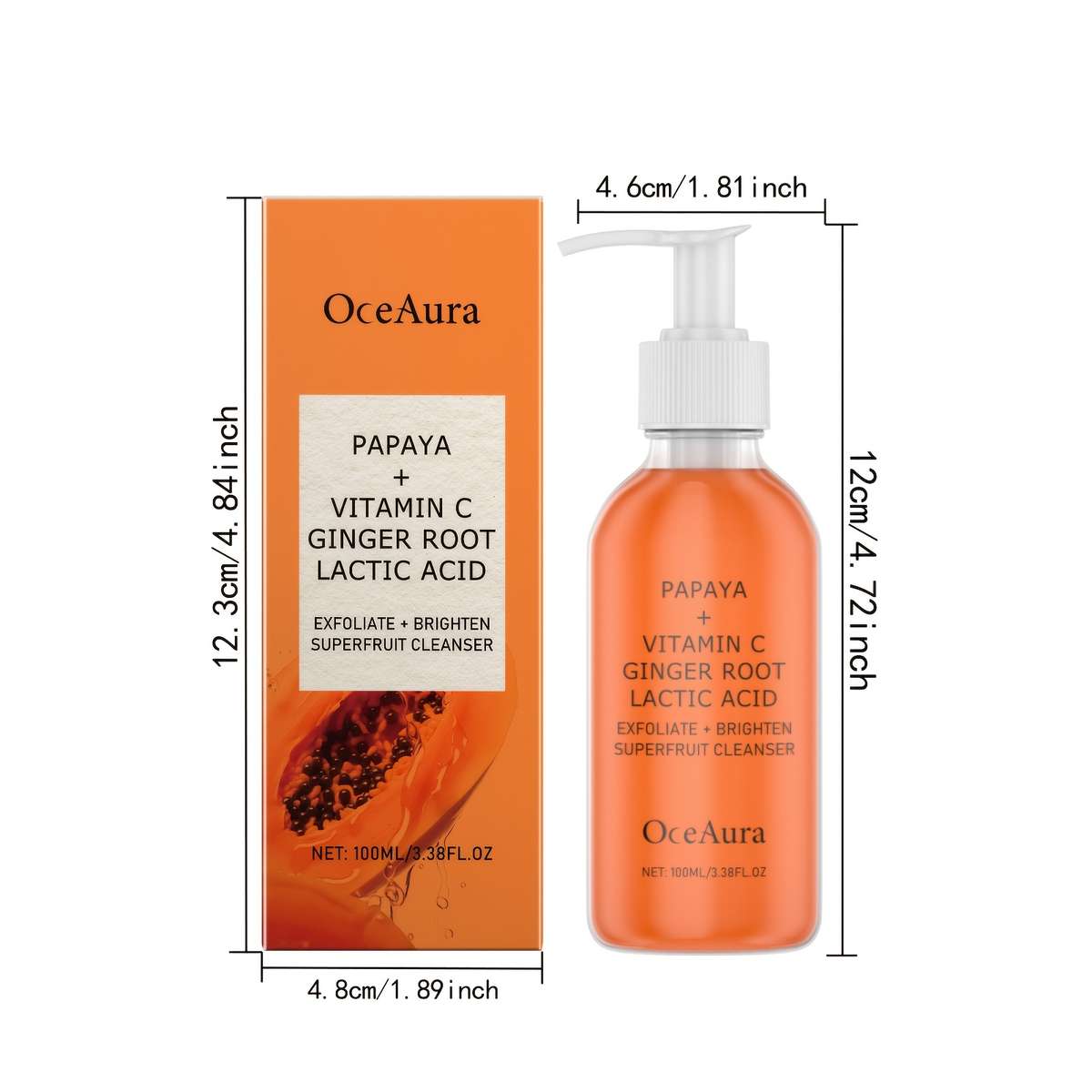 Facial Cleansing Capacity 100Ml*2