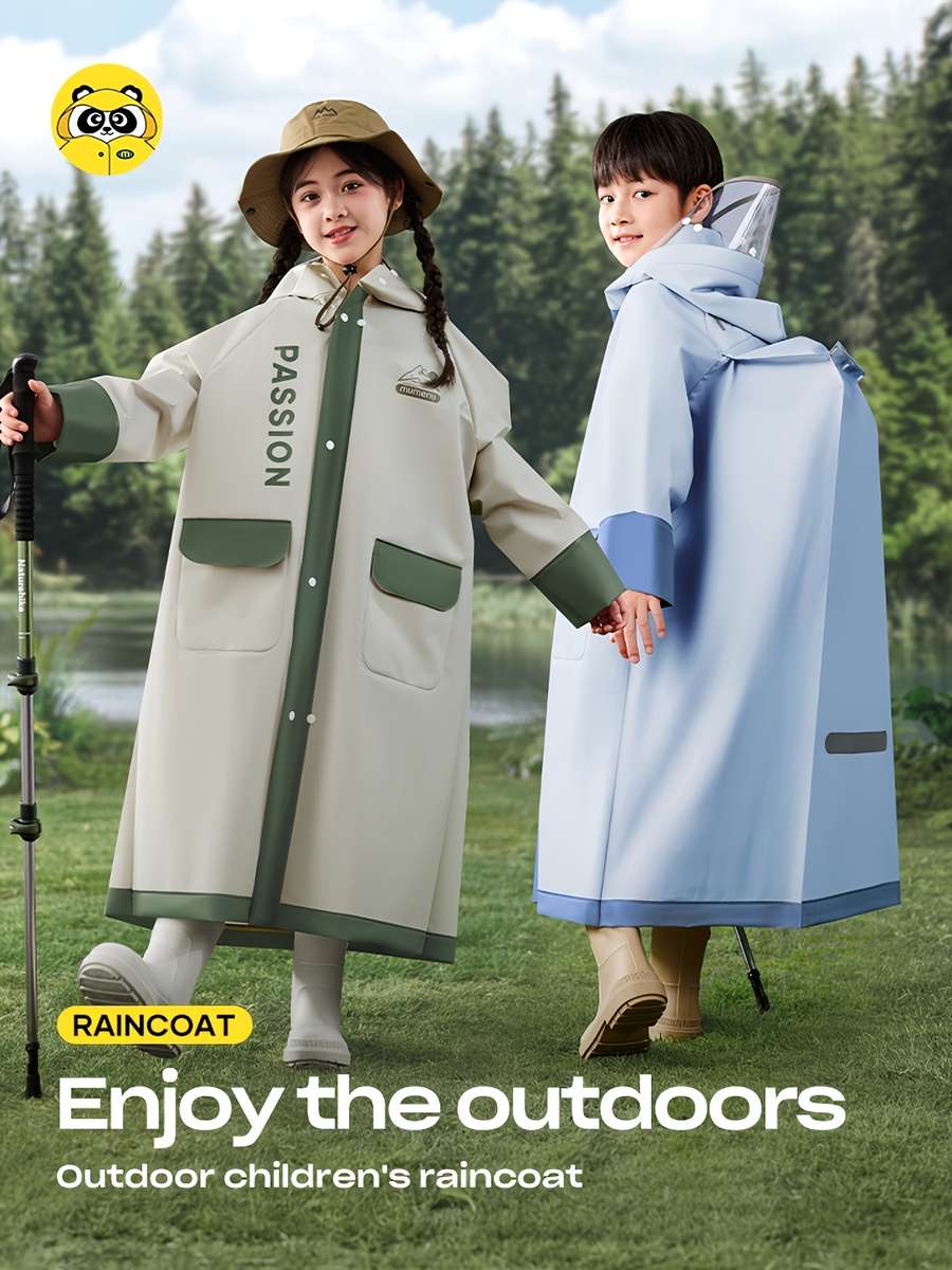 Raincoat Sky Blue Size 78Y