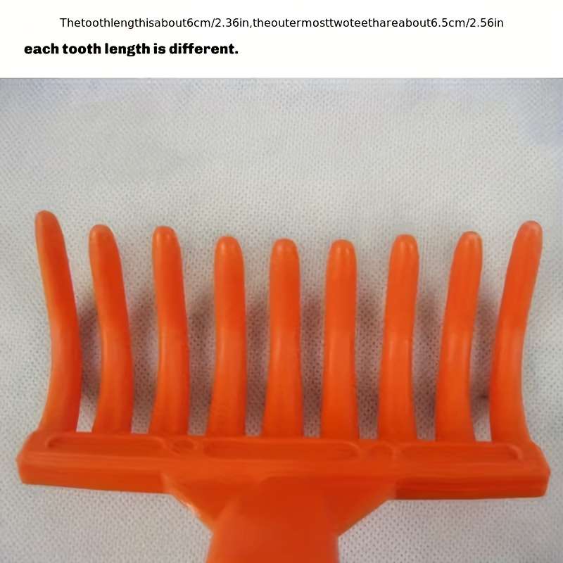 Garden Supplies Color 13Cm Rake Orange 2Pcs
