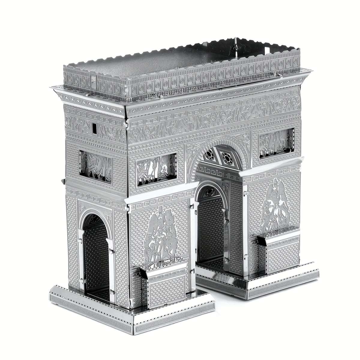 3D Building Model Puzzle Set Items Arc De Triomphe