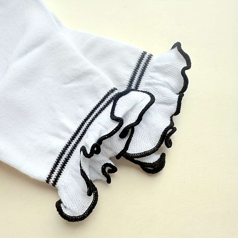 Women S Socks Color White5 Pairs Size Onesize