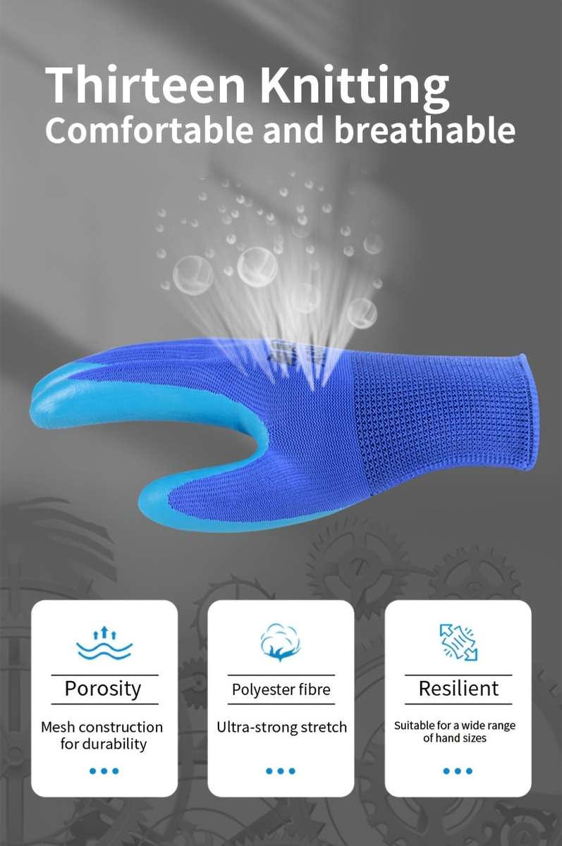 1 Pair Multi Purpose Work Gloves