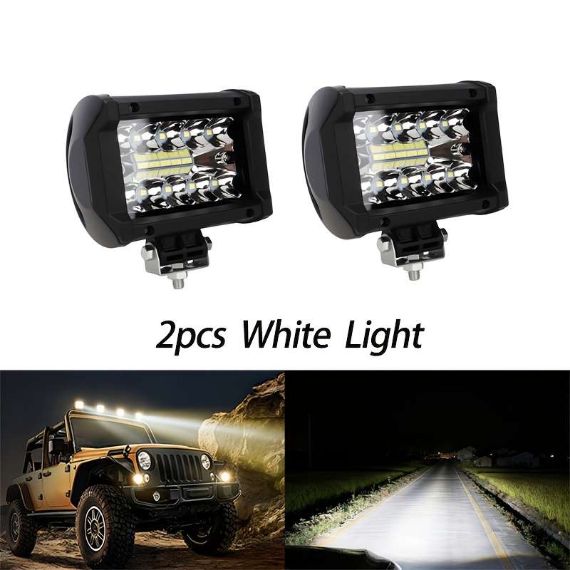 Car Lights Items 2Pcs White Light