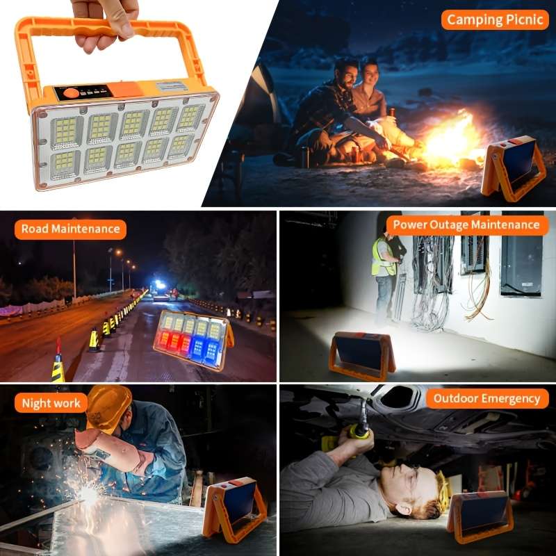 Solar Emergency Lights Model 120Led4800Mah