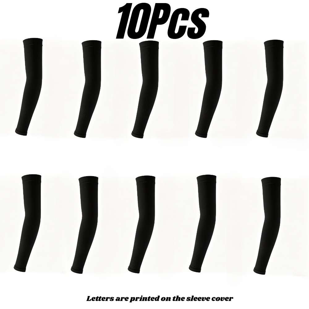 Sunscreen Sleeves Color White 10Pcs