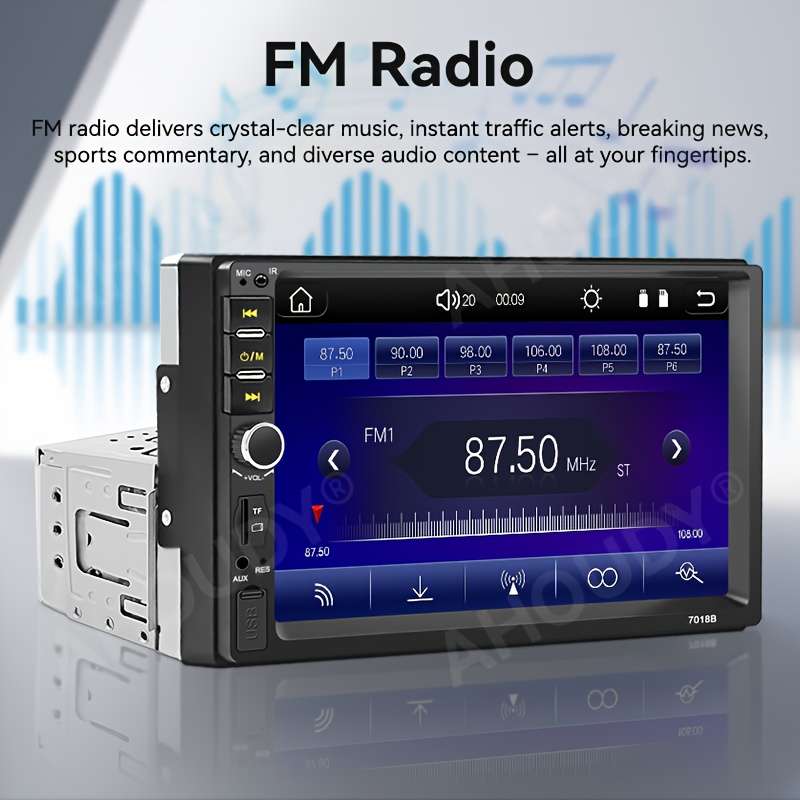 Car Audio  Entertainment System Model 7Inch Radio