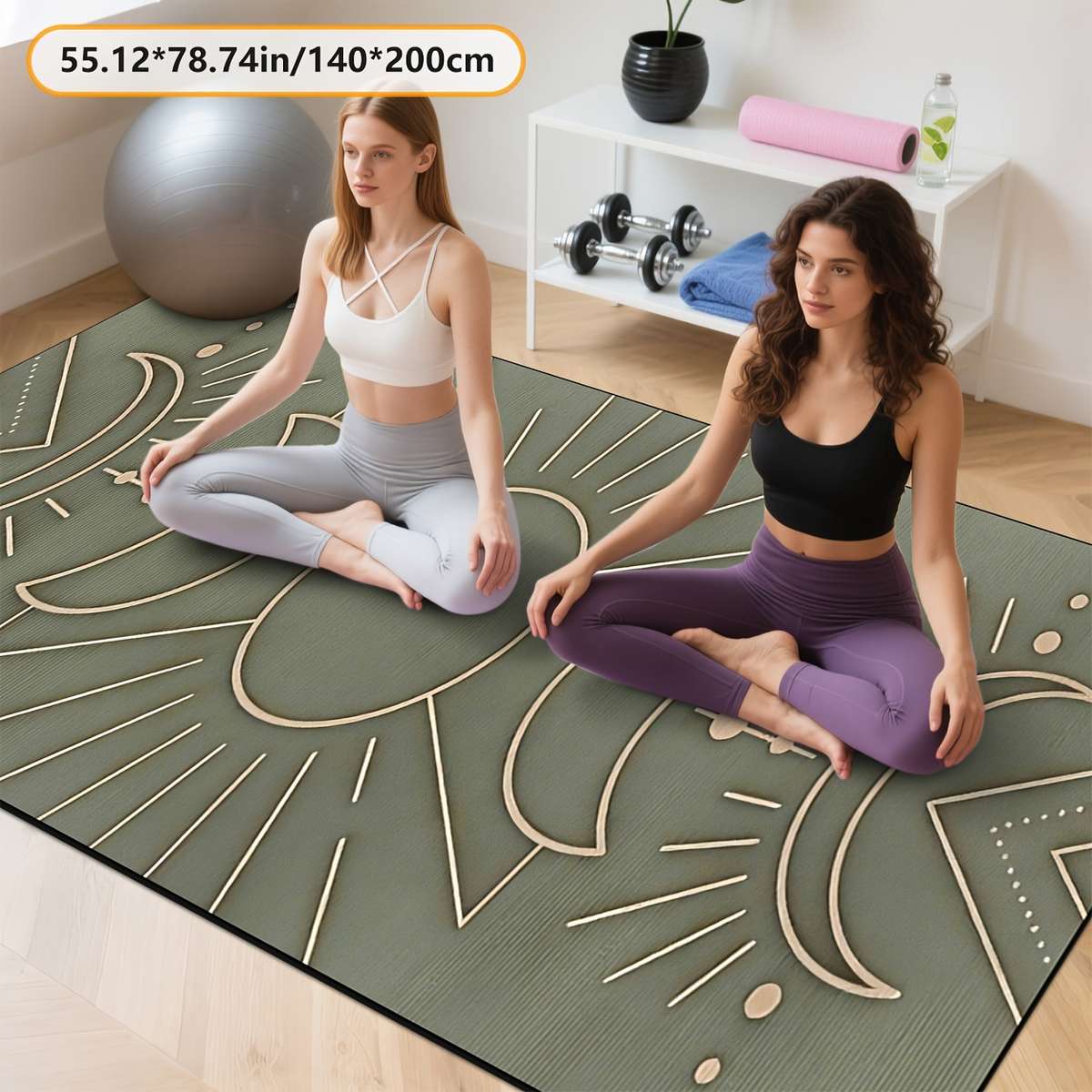 Yoga Mat 140*200Cm 55.12*78.74In