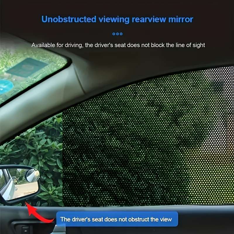 Car Sun Shades Color 2Pcs