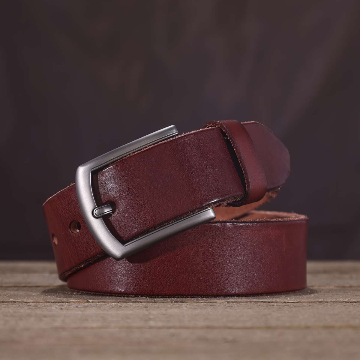 Belt Color Red Brown Size L 120Cm 47.2  49.2