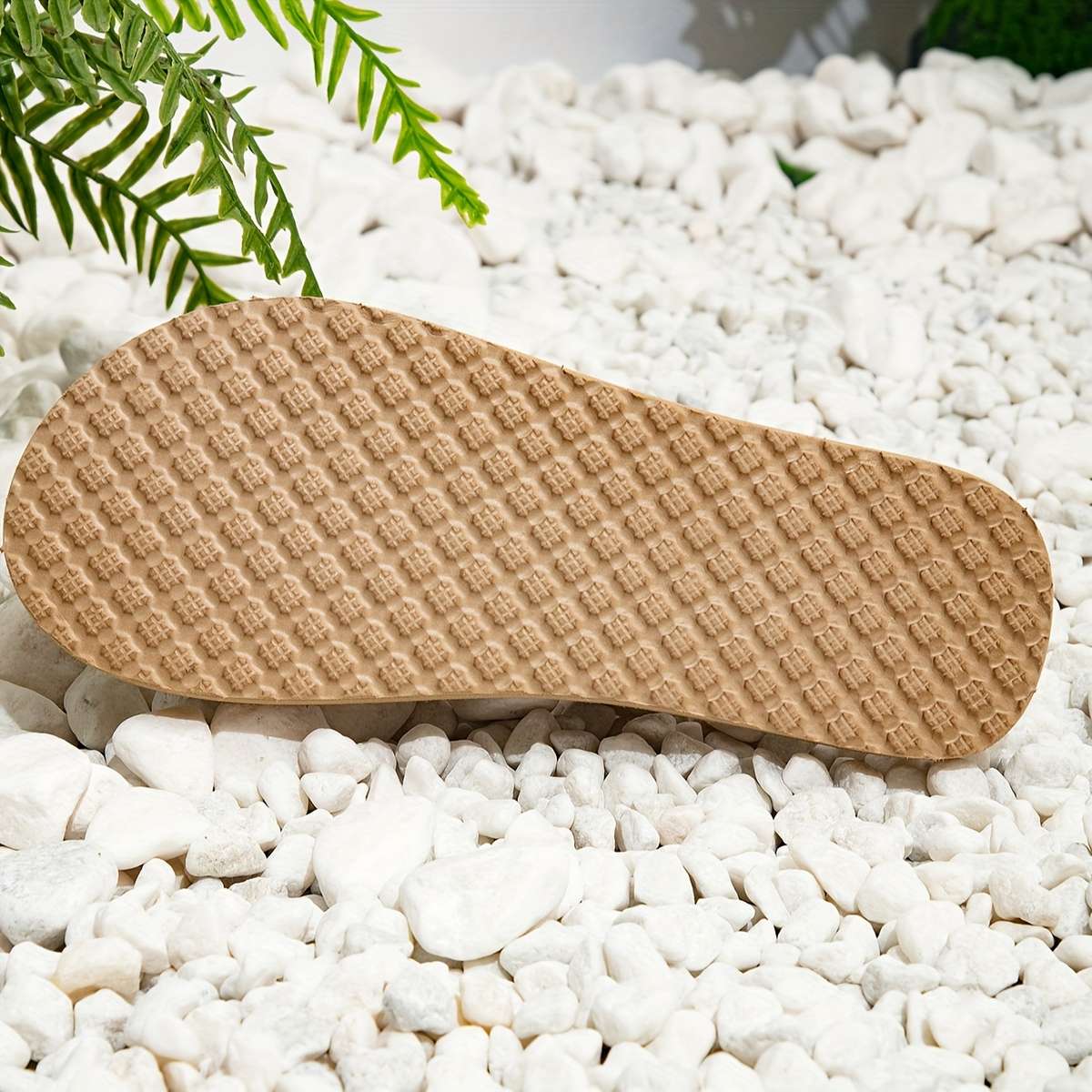Ladies Summer Flip Flops Khaki Uk 5