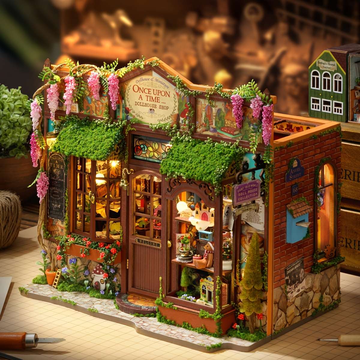Building Toy Architectural Model Toy Set Items Fairy Tale Kingdom Treasure House