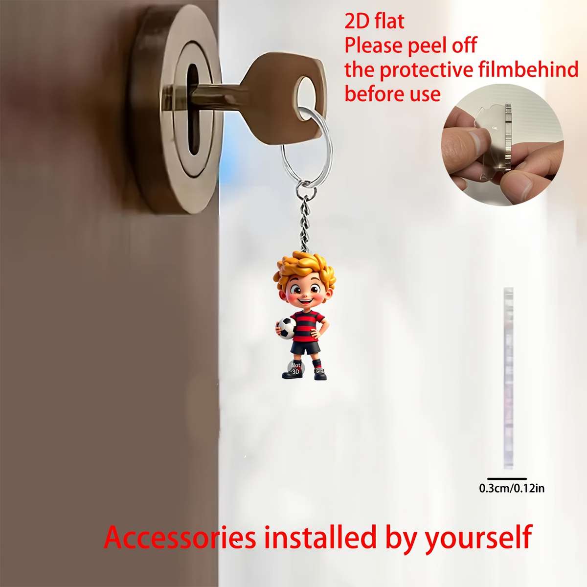 Keychain Ornament Size 5Cm