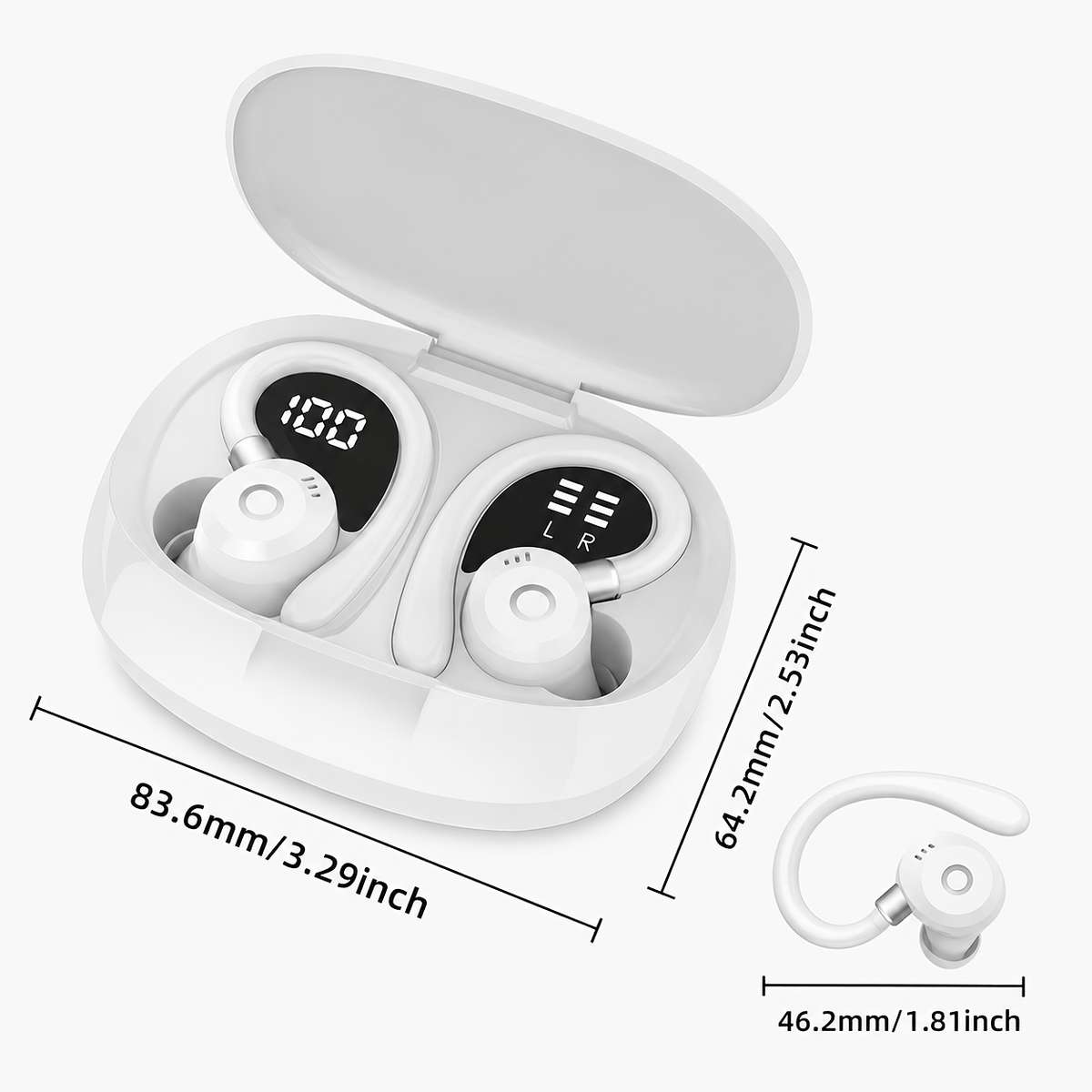 Headset Blue Upgraded Version Bluetooth 5.4