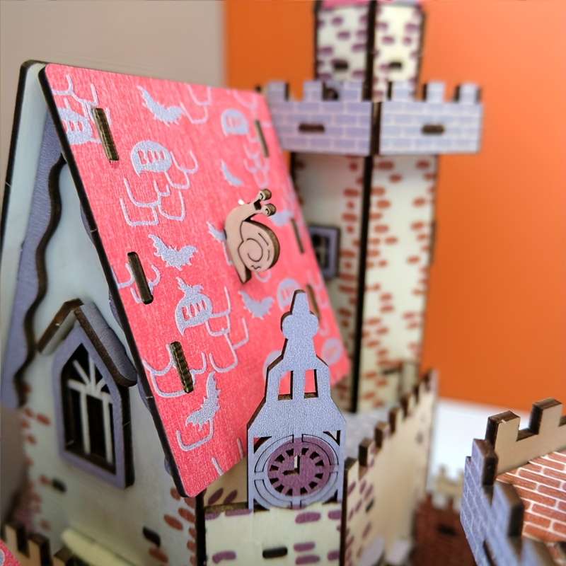 Building Toy Architectural Model Toy Set Model Fantasy Castle