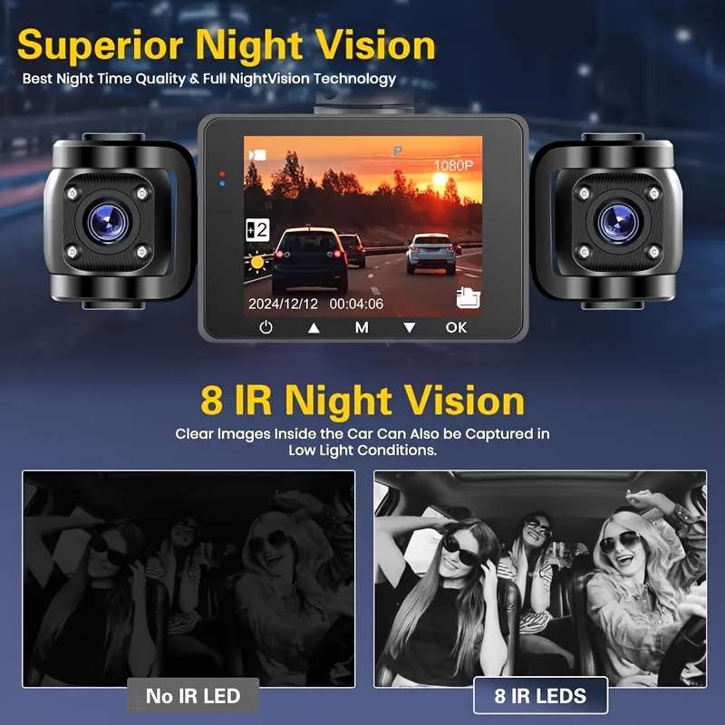 Dashcam Model 4 Camera No Card