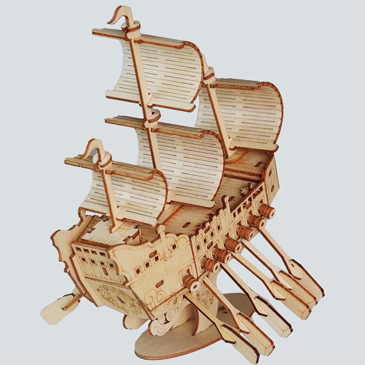 3D Jigsaw Puzzle Model Ship Items  Dragon Boat