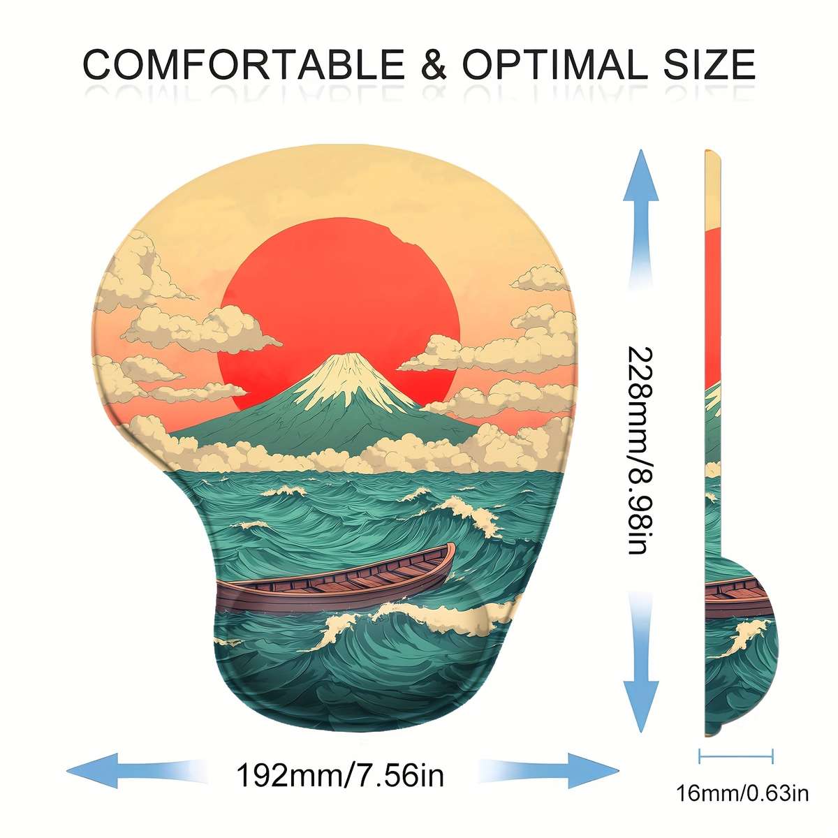 Mouse Pad Size 22.81*19.2Cm