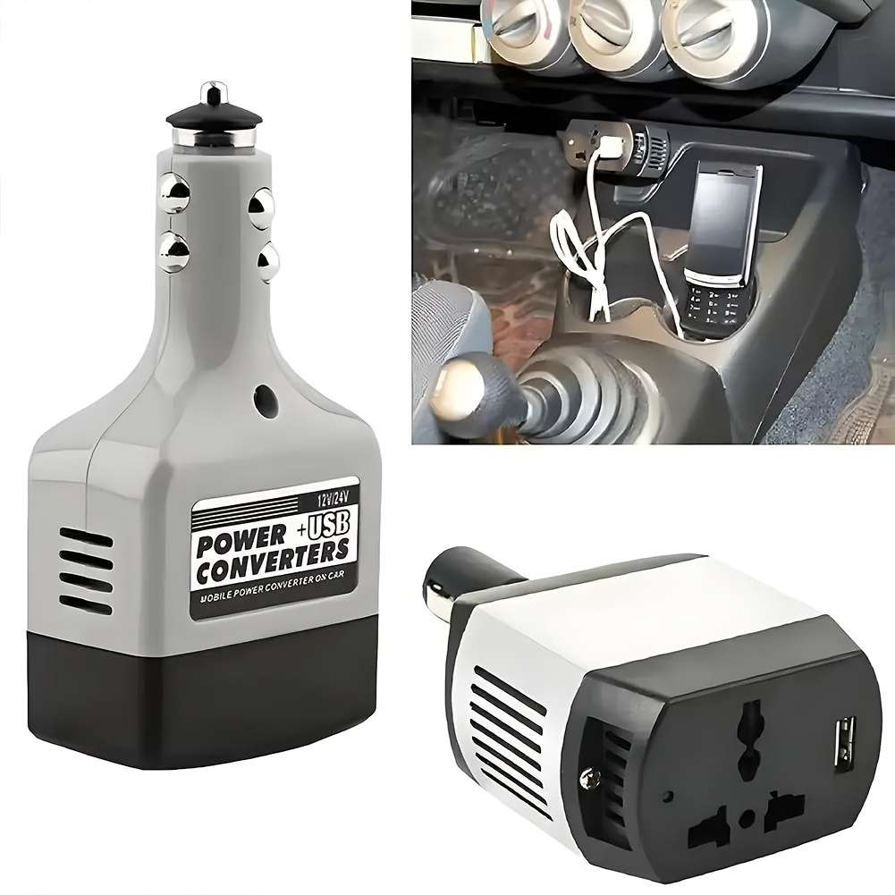 Universal Car Converter Portable Universal Power Transformer Power Modecar For
