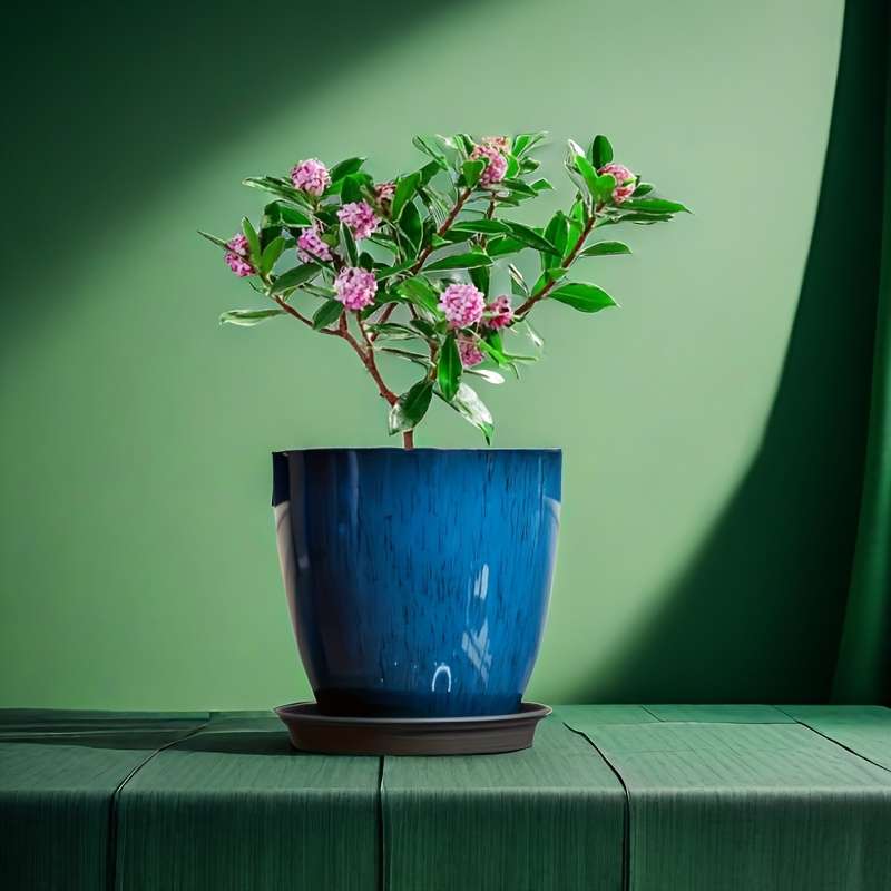 Flowerpot Model Blue 2Pcs